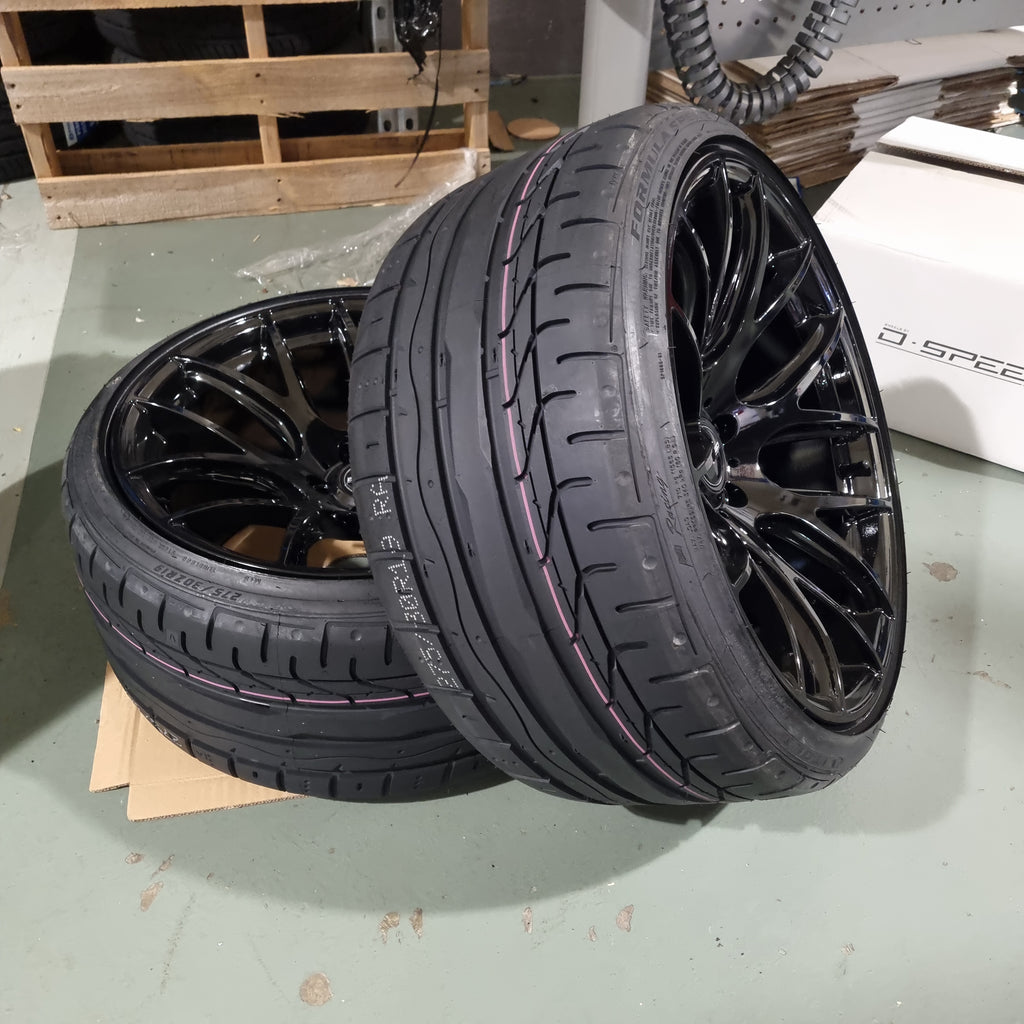 D-Speed DS-05 18X9.5 +22 & 10.5 +22 5x114.3 tyre package