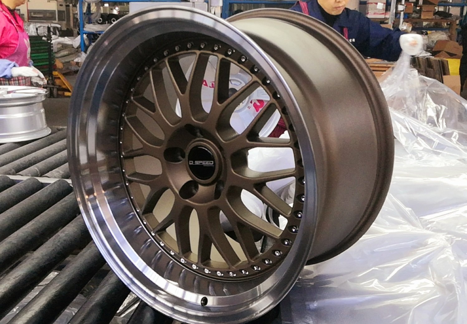 DS-06 BRONZE 19X9.5 WHEEL ALLOY DRIFT RACE