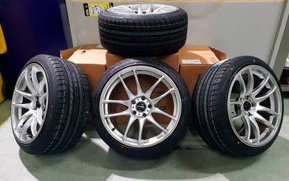 D-Speed DS-02 18x8.5 5x100 Wheel & Tyre Packages