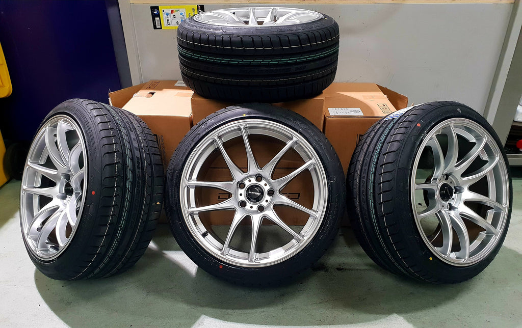 D-Speed DS-02 Staggered 18x9.5 Front 18x10.5 Rear 5x114.3   Wheel & Tyre Packages
