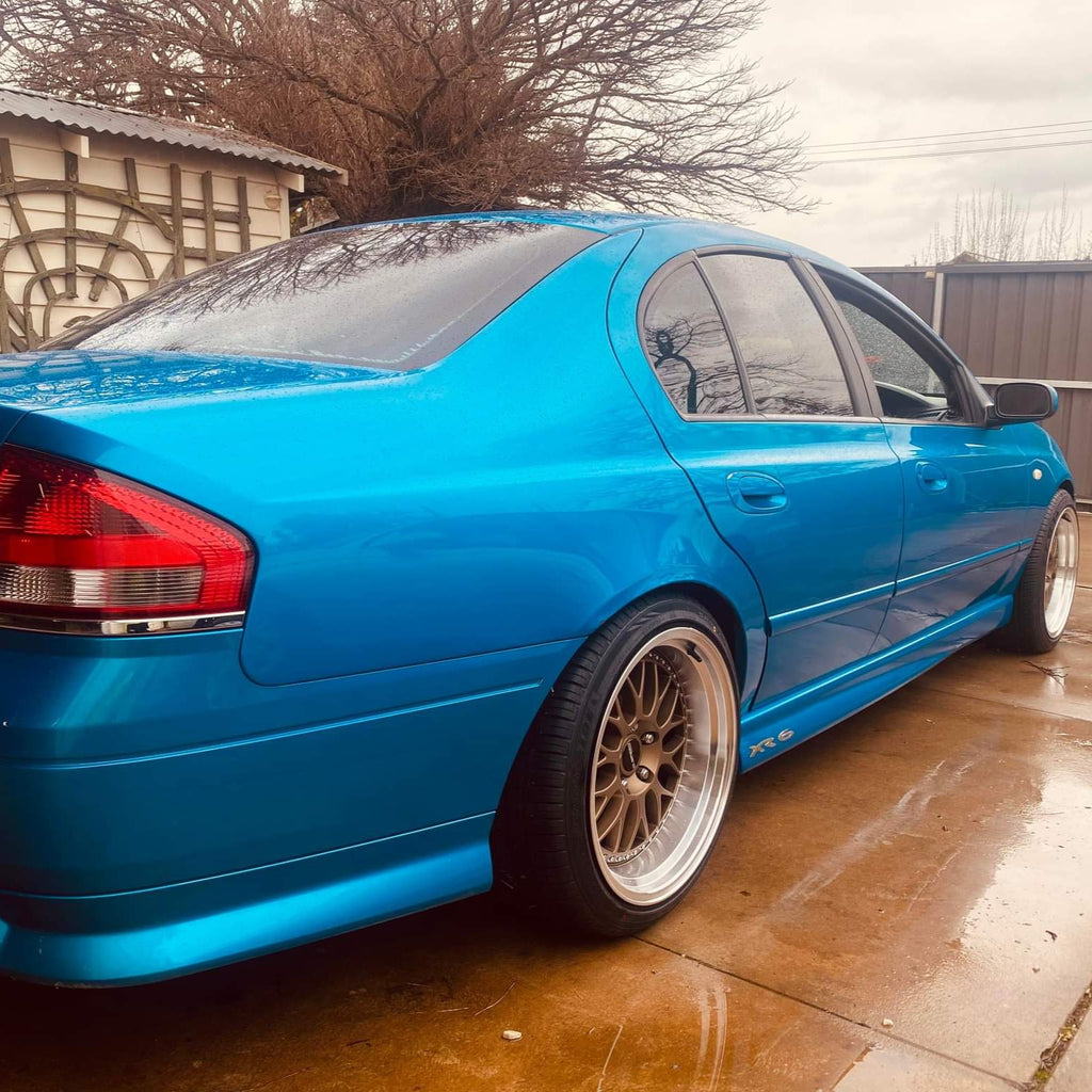 D-Speed  DS-06 18X9.5 +22 & 18x10.5 +22 5x114.3 Staggered Wheel and Tyre packages