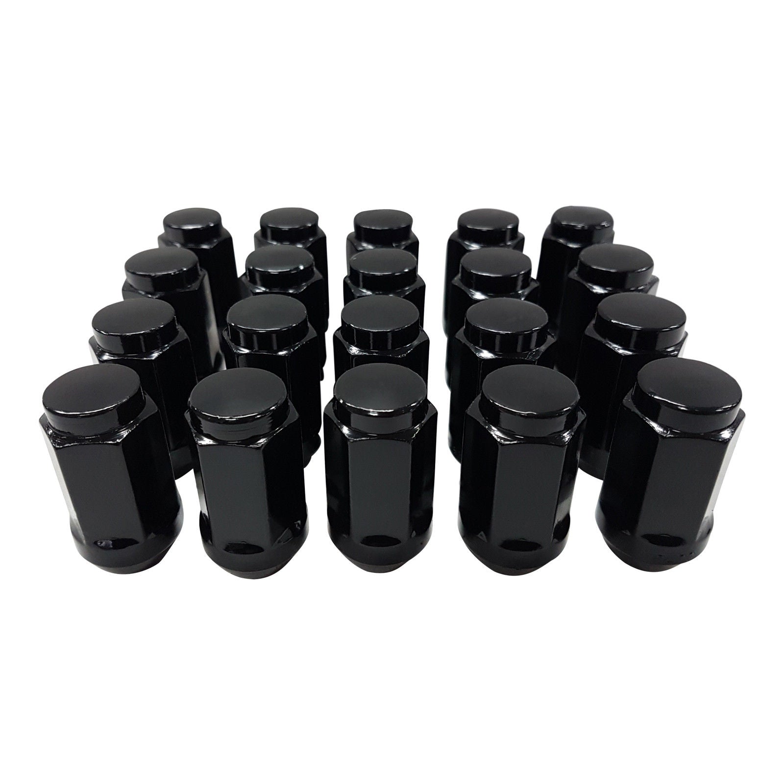 Black Steel Wheel Nuts x20 – Dspeed Performance Wheels